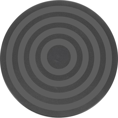 Plateaux Tournants Rond 20cm avec Roulements à Billes, Noir (1/5)