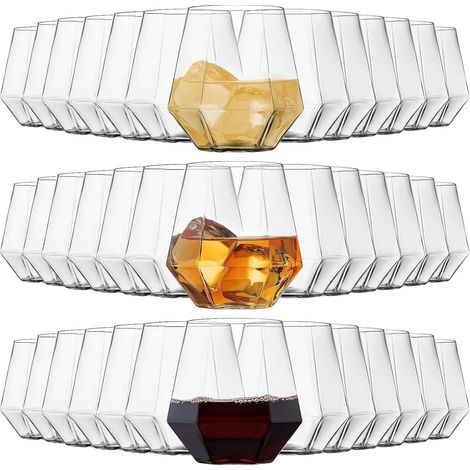 Set of 40 350 ml water glasses, cocktail glasses, juice glasses, dessert glasses (1/5)