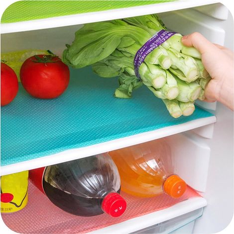 Tapis Réfrigérateur - Tapis Antigel Pour Frigo - En EVA Flexible Et Découpable - 45 x 29 x 0,1 cm - 1 Pièce (1/5)