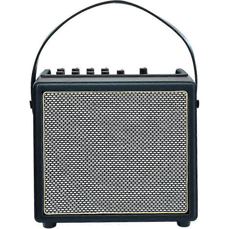 Rowin 30W Multifunktions-E-Gitarrenverstärker mit OTG BT, Batteriebetrieb, Multieffekten (Reverb, Chorus, Delay), PD-30 Eingängen und US-Stecker (1/5)