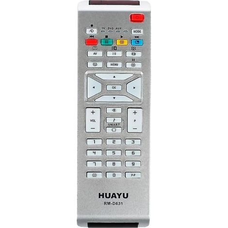 Télécommande universelle compatible TV Philips LCD RM-D631 RC8201/01 RC19335005/01, adaptateur multifonction (1/5)