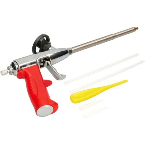 Pistolet à mousse pour montage de mousse en acier inoxydable robuste Adaptateur Teflon-NANOTEH (1/5)