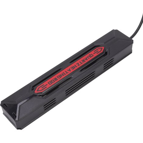 Chauffage d'aquarium 800 W, antidéflagrant, à tige chauffante en quartz avec affichage LED de la température, prise UE 220 V (1/5)