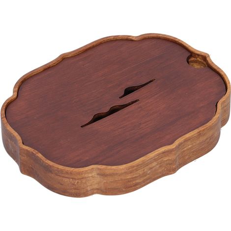 Boîte à thé en bambou de style chinois avec réservoir d'eau pour accessoires de service à thé Kungfu (1/5)