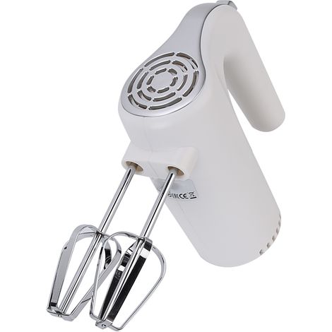 Batteur à main électrique en ABS et acier inoxydable, batteur à œufs électrique portable et compact, batteur de cuisine manuel pour milkshakes et crème fouettée (1/5)