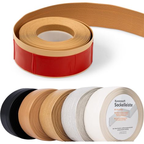 Plinthe Oslo 50 x 15 mm, Hêtre clair, Longueur: 25 mètres (1/5)
