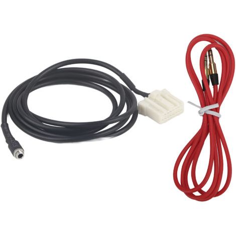 Modulo adattatore connettore cavo AUX IN per auto, compatibile con Mazda 2/3/5/6/MX5/RX8 (1/5)