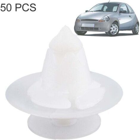 50 pezzi di elementi di fissaggio per paraurti, clip di fissaggio per fibbia paraurti per Ford KA RB 1038008