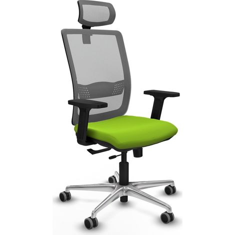 Silla de oficina piqueras y crespo Haches pistacho cuero sintético (1/2)