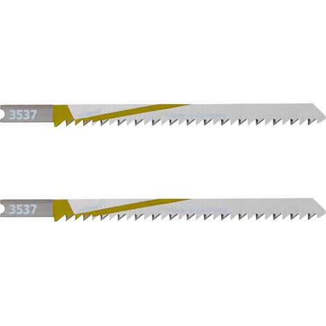 Lot de 2 Lames de scie sauteuse HCS queue en U/dentée 90 mm (1/5)