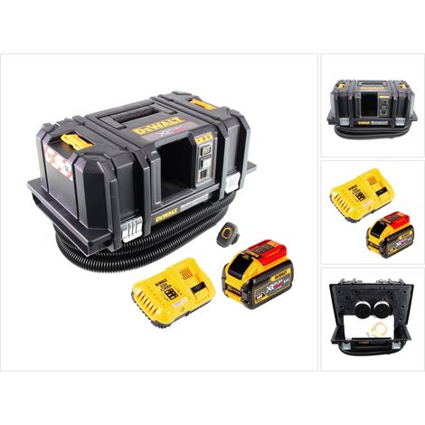 Dewalt DCV 586 MX1 Aspirateur eau et poussière sans fil 54V 11L sans balais + 1x Batterie FlexVolt 9.0Ah + Chargeur (1/5)