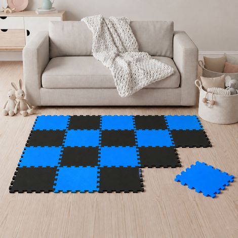 18 Teile Baby Kinder Puzzlematte ab Null - 30x30 Puzzle Spielmatte Krabbelmatte (1/5)
