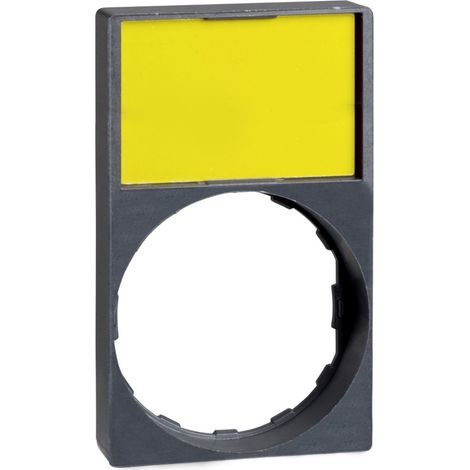 Porte-légende Schneider Electric à utilisé avec Unité de commande ou de signalisation de 22 mm avec tête circulaire ( Prix pour Paquet de 10 ) (1/3)