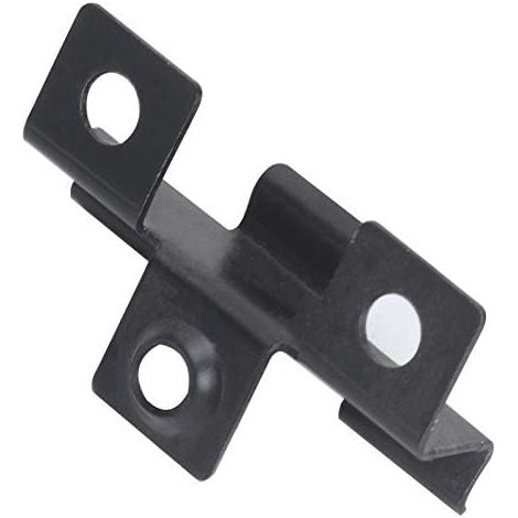 Trintion 100pcs Decking Clips Brackets Flush Mount Brackets Composite Decking Clips 8mm Flush Concealed Mount Brackets Hidden Fastening Fastener With 100 Screws For Photo Frame Headboard Mount Hangers (1/5)