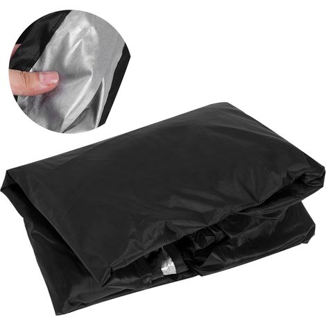 Bâche de Protection 210D Noir pour Voiturette de Golf - Imperméable, Anti-Pluie et Anti-Poussière - Accessoire Maison (1/5)