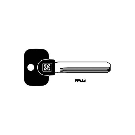 CHIAVI PUNZONATE PER CILINDRI MUL-T-LOCK 10 SPINE MTK4RPX- - MTK4RPX - 5 pezzi SILCA