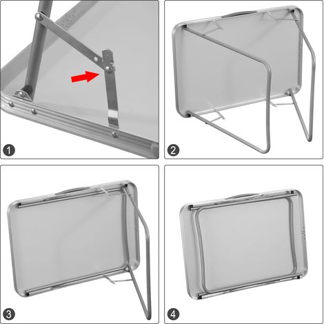 Table portable, pliante ultra-légère, table, table de camping, table de pêche (1/5)