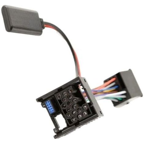 Adaptador Bluetooth para BMW E46 E39 E38 Business BM24 (1 unidad) (negro)
