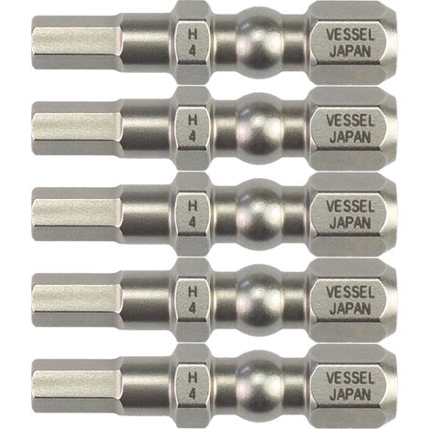 Embout De Vissage Impact Ball 30Mm H4 Boite De 5 Vessel