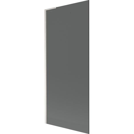 Mexen Next L Badewannenfaltwand 1-flügelig 80 x 150 cm, graphit, gebürsteter Nickel - 895-080-000-03-40-97 (1/5)