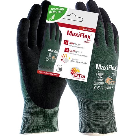 ATG® MaxiFlex® Cut™ Nylon-Strickh. (34-8743 HCT), SB-Verp. Gr. 9