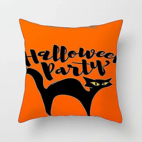 Housse de coussin décorative de la série Halloween Witch (1/3)