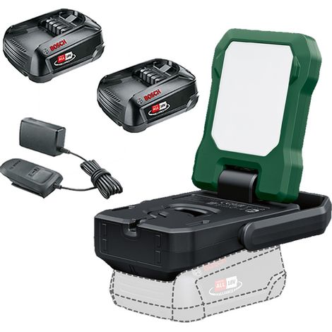 Bosch 06039A1200 Cordless 18v LED Light EasySpotLight USB + X2 1.5AH Battery Kit (1/5)