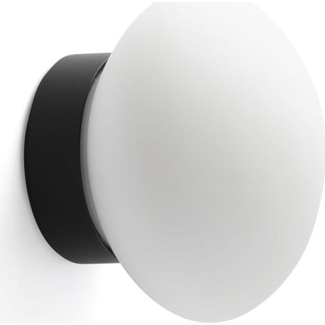 NUBO 120 Aplique/plafón negra