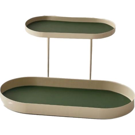 Étagère de rangement, construction en métal et cuir, design moderne, Style 4 (1/2)
