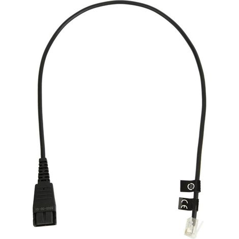 Jabra 8800-00-01 cavo telefonico nero 0,5 m (1/2)