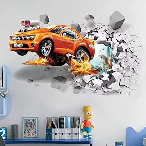 Selbstklebende, abnehmbare 3D-Vinyl-Wandaufkleber für Wanddekorationen