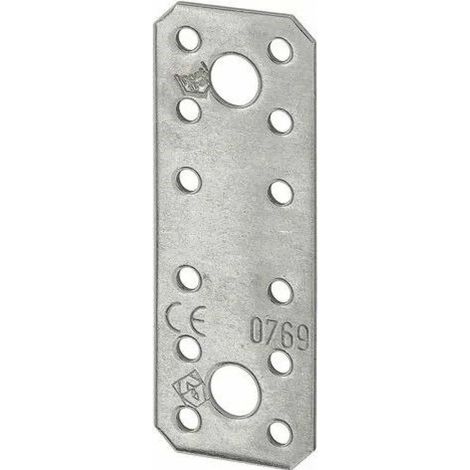 Vormann Flachverbinder Edelstahl 13,6 x 5,5 cm Lochplatte Lochblech (1/4)