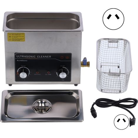 Nettoyeur Ultrasons Laboratoire Cuve Acier Inoxydable Instrument Stérilisation Machine A6LAU 220V (1/5)