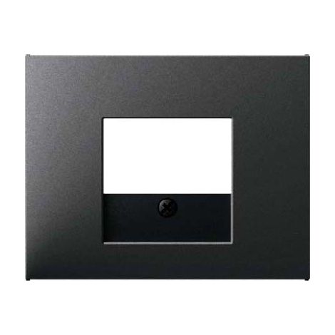 Plaque de finition Berker 10357006 thermoplastique anthracite