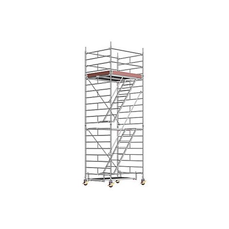 Layher  Trabattello universale  con scala  piattaforma 1 80 x