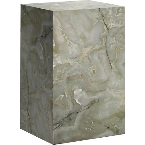 TRESA - Table d'appoint en marbre d'ingénierie vert (1/3)