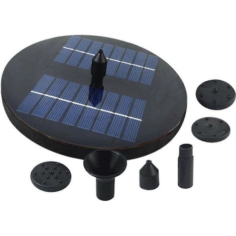 Pompe solaire, pompe solaire pour fontaine, pompe à eau à panneau solaire, pompe à moteur solaire, pompe solaire pour bassin WHBYV (1/4)