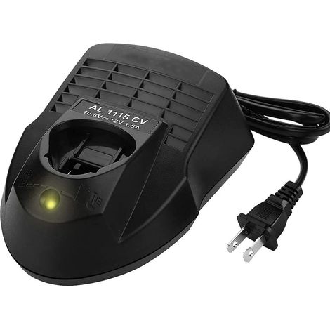 Chargeur de Batterie AL1115CV de Rechange pour Batterie Bosch 10.8 V-12 V BC330 pour Bosch BAT411 BAT412A BC430 BC330 2 607 336 996 (1/5)