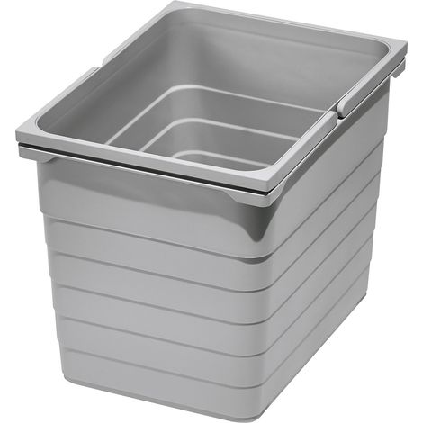 Ninka eins2vier Abfallsammler 17 L 310 x 306 x 230 mm alugrau 5060.90