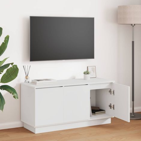 vidaXL Mueble de TV 100 x 38 x 49 cm Madera de ingeniería (1/5)