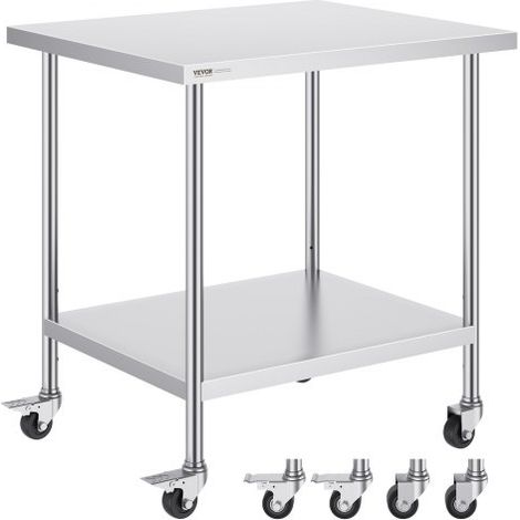 Table de Travail Inox 45 - 7 x 76 - 2 x 95 - 5 cm Table de (1/5)