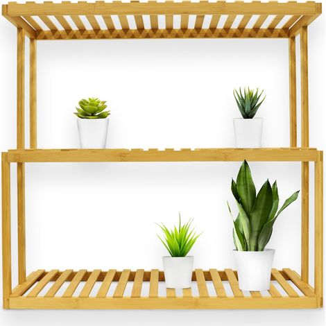 Bambusregal Kano Pflanzen- & Dekoregal 68 x 30 x 71 cm