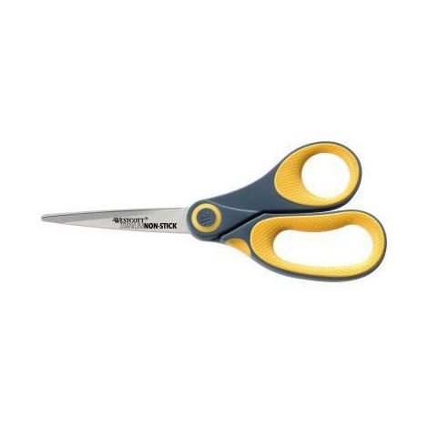 Universalschere Titanium Non Stick 204mm Rechtshänder Stahl grau/gelb (1/4)