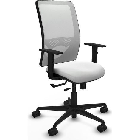 Sedia piqueras y crespo Zulema bianco rete ergonomica (1/2)
