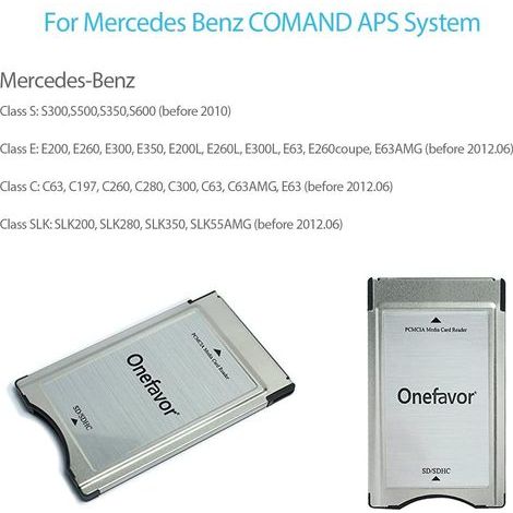 Adaptateur de carte SD pour lecteur MP3 Mercedes-Benz (1/3)