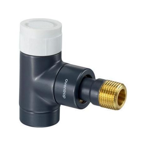 OVENTROP Thermostatventil E Eck DN 15, Rp 1/2 x R 1/2, PN 10, anthrazit, 1163032 (1/4)