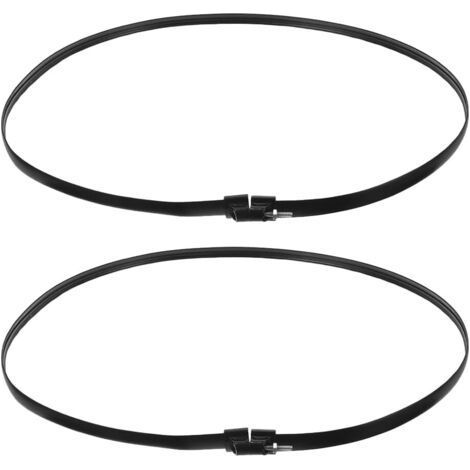 2er-Pack Netzringe für elektrische Ventilatoren, Halterungen für elektrische Ventilatoren, Sockel für Ventilatoren, Reifen ist für Ventilatoren mit einem Gitterdurchmesser von 43 cm geeignet (1/5)