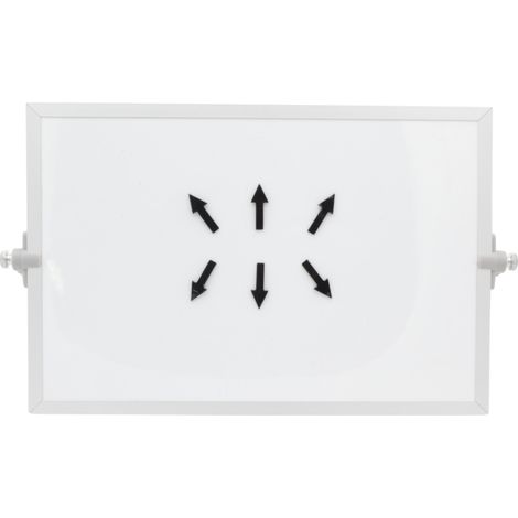 Symbole magnétique Flèche 1.2x3 cm noir (1/2)
