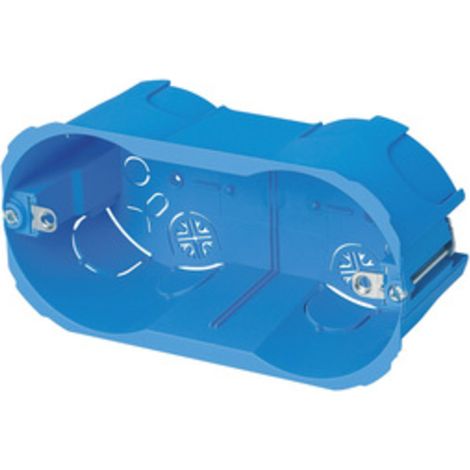 SCATOLA RETTANGOLARE INCASSO 4 POSTI PER CARTON- ELETTROCANALI- 10,0 pz