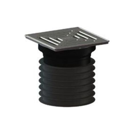 DALLMER Desagüe de suelo Pronto, DN 100, 120 x 120 mm, 700063